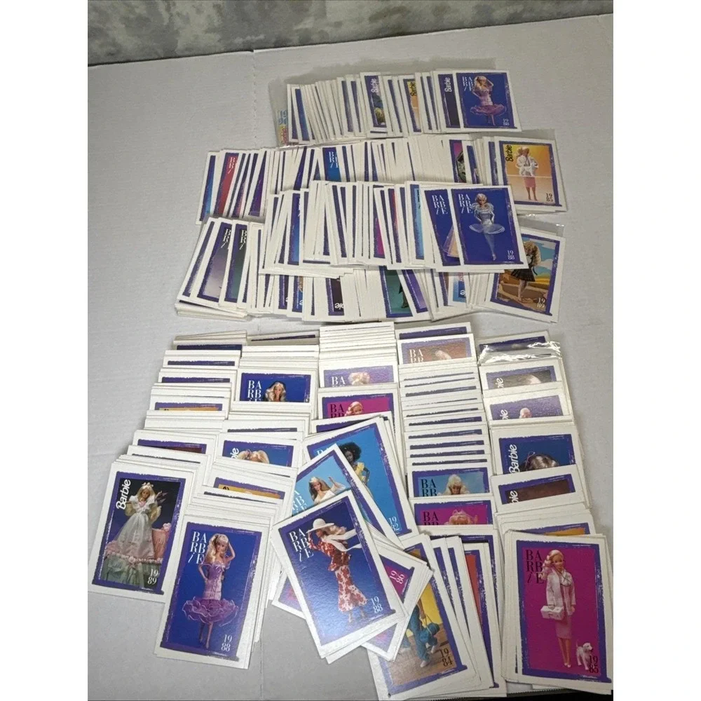 Vintage 1980s Assorted Barbie Mattel Trading Cards Lot 840 Fashion Facts